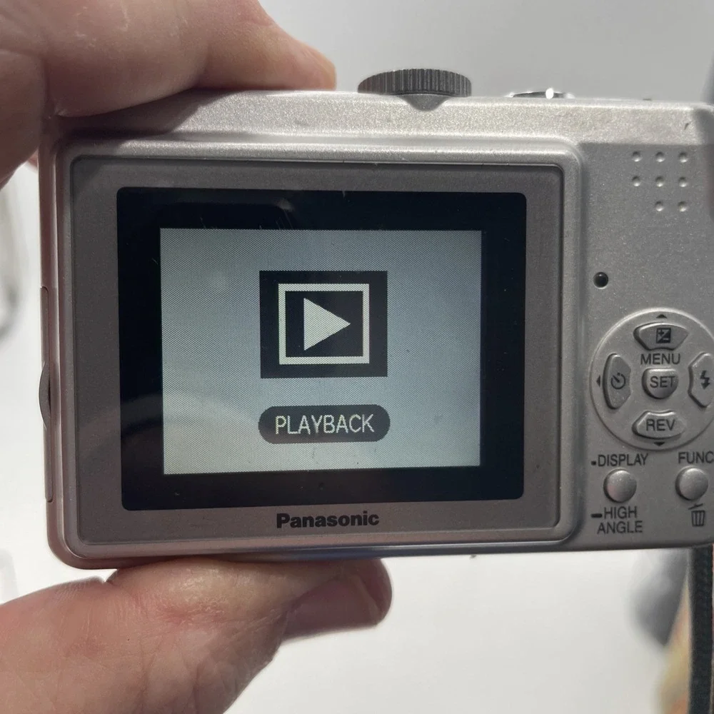Panasonic LUMIX DMC-LZ6 7.2 MP 6X Zoom Digital Camera+Battery+SD Card-TESTED